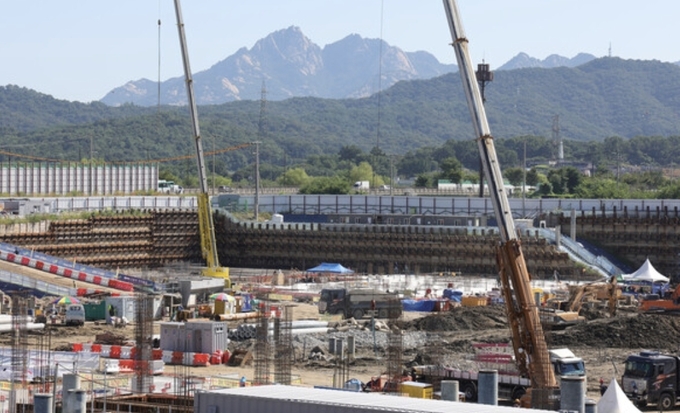 경기도 고양시 덕양구 창릉지구에서 LH(한국토지주택공사) 주관 공공주택지구 건설 공사가 진행되고 있다. 사진= 연합뉴스