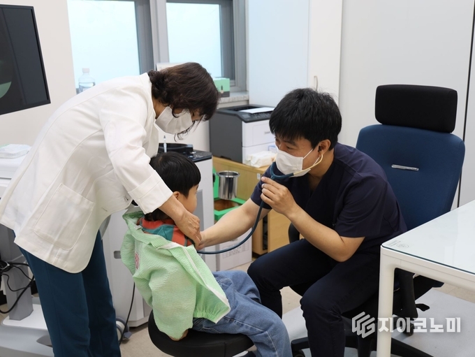 고향사랑기부로 문을 연 곡성 소아과. 곡성군 제공