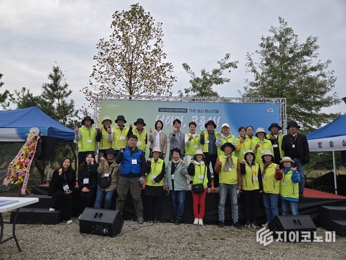 송산면 The 송산페스티벌 날아라 공룡아 행사 모습. 화성시 제공.