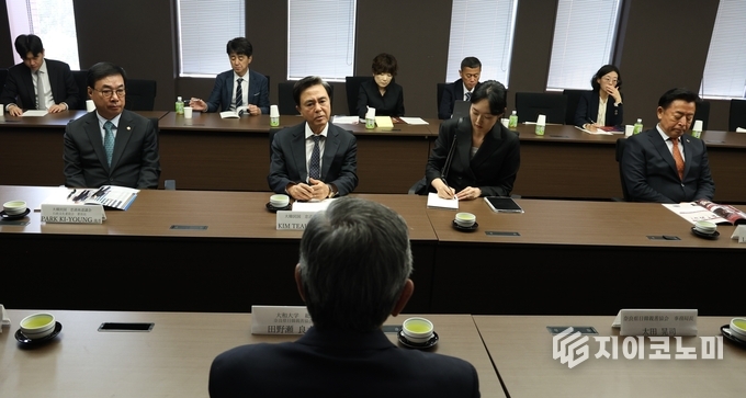 김태흠 충남도지사, 일본 야마토대학 총장 접견