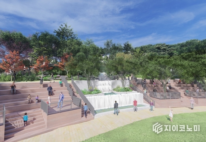 기후변화 안심공원 조감도.