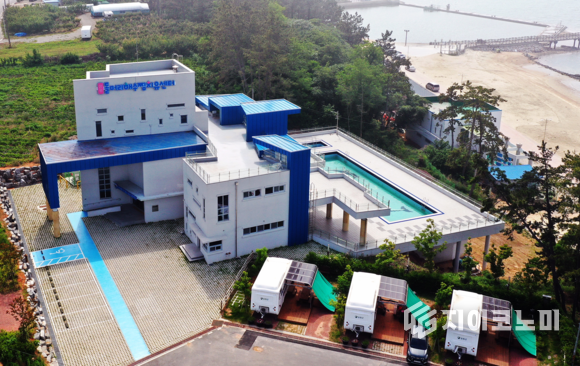 함평 돌머리 해수찜 치유센터 전경. 함평군 제공