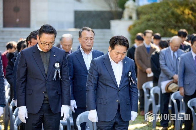 오세현 아산시장, ‘제45회 자유수호희생자 합동위령제’ 참석