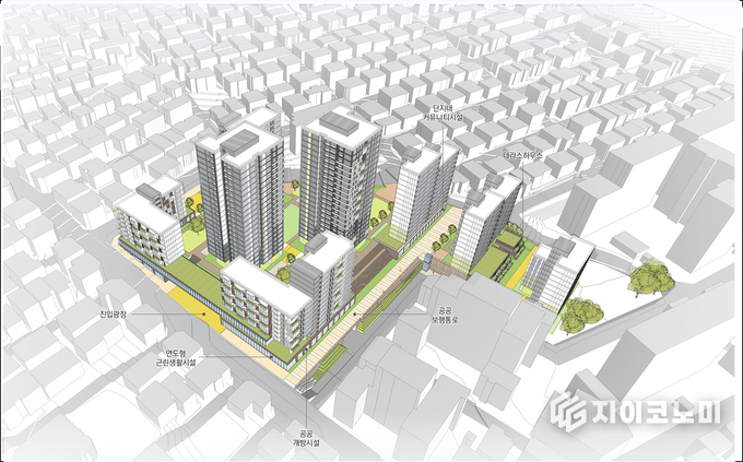 목2동 232번지 일대 조감도.  양천구 제공.