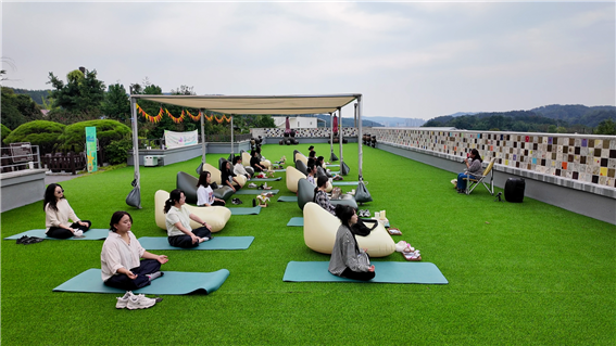 옹기 웰니스문화제 ‘웰니스 소풍’ 행사 모습. 자료제공 울주군