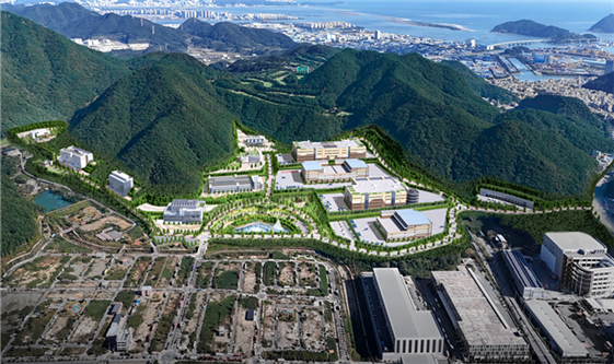 부산‧진해경제자유구역 보배복합지구 조감도. 자료제공 부산진해경제자유구역청