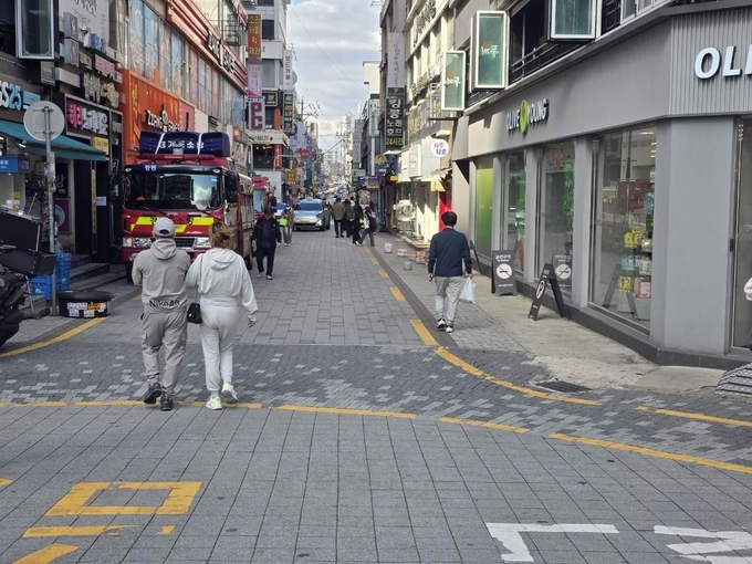 핼러윈 인파사고 예방 합동 점검 중이다. (사진=부천시)