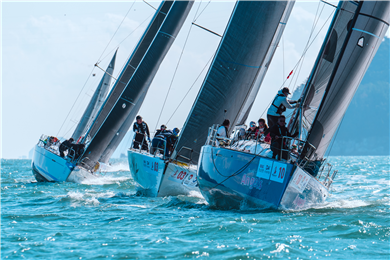제19회 이순시장군배 국제요트대회 모습. 사진 경남도