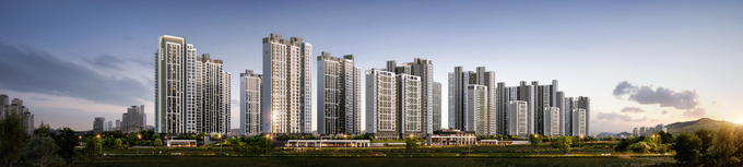 운정 아이파크 시티 투시도 