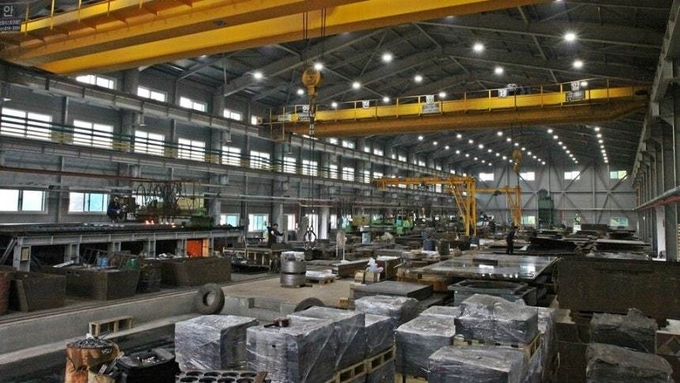 신원스틸 공장동 내부 /사진=버넥트 제공