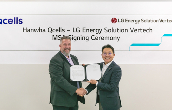 한화큐셀·LG엔솔, 美 ESS 시장 동맹…현지 생산으로 승부