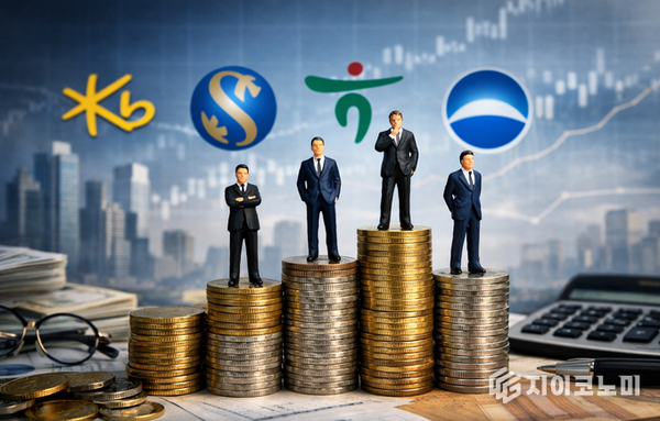 4대 금융지주 회장 평균 연봉 16억…전년 대비 소폭 감소
