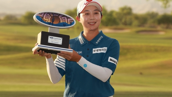 김효주, LPGA 투어 2주 연속 우승...포드 챔피언십 2연패, 시즌 2승 선착