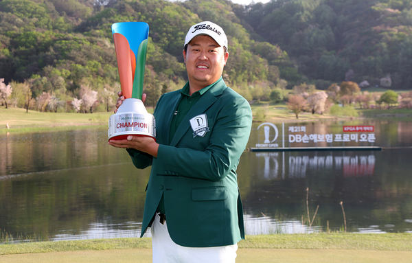 이상엽, KPGA 투어 개막전 '동부프로미 오픈' 우승…10년 만에 통산 2승