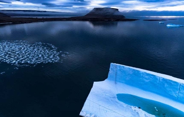 그린란드 빙상 1년 새 1390억톤 증발…알프스 얼음 1.5배 사라졌다