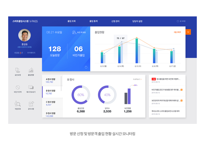 투비소프트, 안양수목원에 스마트 출입관리 시스템 'V-PASS' 구축 완료 - 뉴스 썸네일 이미지