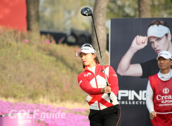CreaS F&C 제40회 KLPGA 챔피언십 1R 배소현 1번홀 티 샷