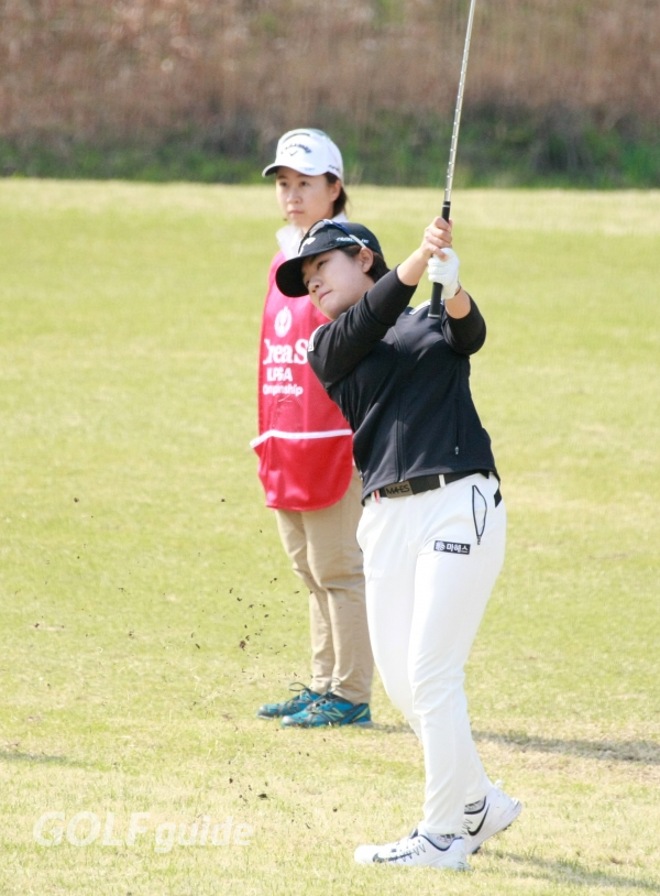 CreaS F&C 제40회 KLPGA 챔피언십 1R 이지영2 세컨 샷