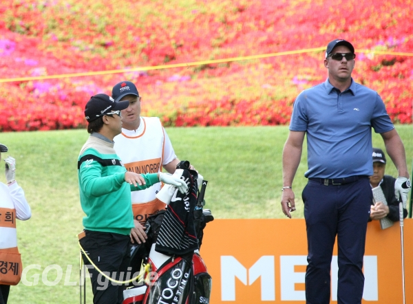 제37회 GS칼텍스 매경오픈 1R 이상희 Shaun NORRIS