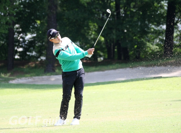 제37회 GS칼텍스 매경오픈 1R 이상희 세컨 샷