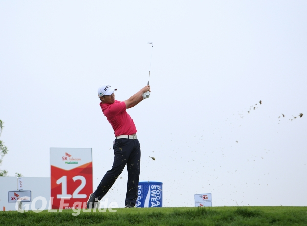 SK telecom OPEN 2018 1R 강경남 티 샷
