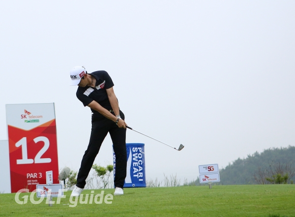 SK telecom OPEN 2018 1R 이지훈 12번홀 티 샷