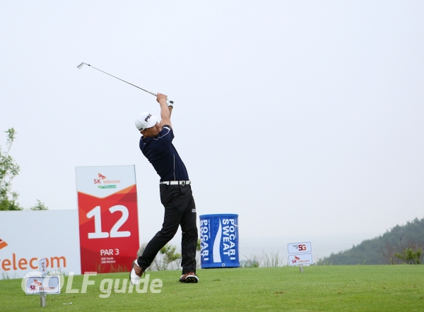 SK telecom OPEN 2018 1R 황인춘 티 샷