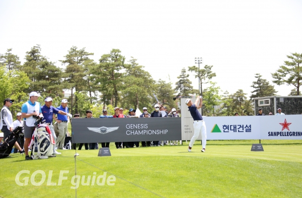 제네시스 챔피언십 1R 황인춘 티 샷