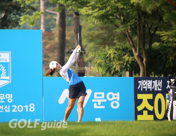 MY 문영 퀸즈파크 챔피언십 2018 김혜진3 티 샷