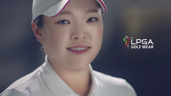 LPGA 골프웨어 모델 장하나 (사진 = 피알브릿지)