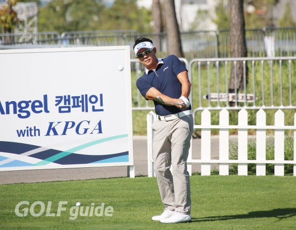제34회 신한동해오픈 퍼팅 연습장 박상현