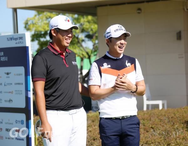 제34회 신한동해오픈 연습 라운드 안병훈 송영한