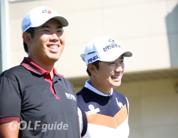 제34회 신한동해오픈 연습 라운드 안병훈 송영한