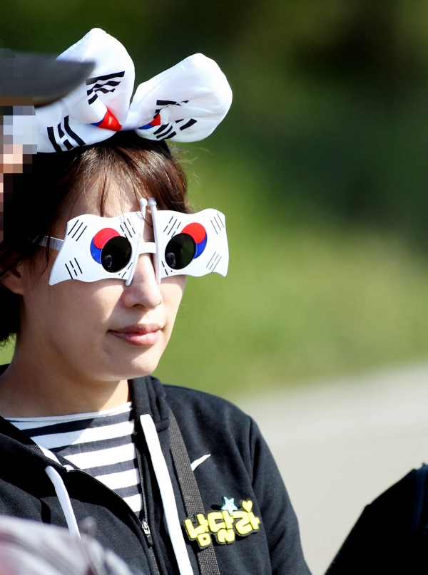 한국팀 갤러리의 남다른 애국심