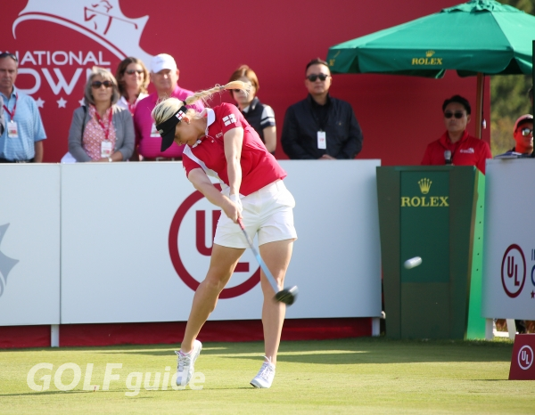 2018 UL인터내셔널 크라운 1R Charley Hull 티 샷
