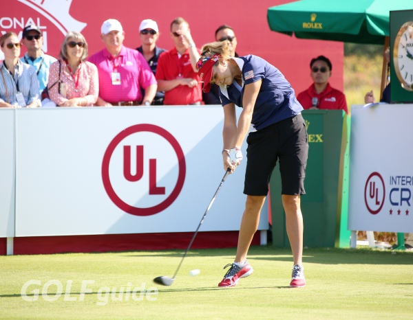 2018 UL인터내셔널 크라운 1R Lexi Thompson 티 샷