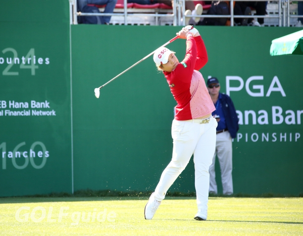2018 LPGA KEB하나은행챔피언십 1R 아리야 주타누간 티 샷