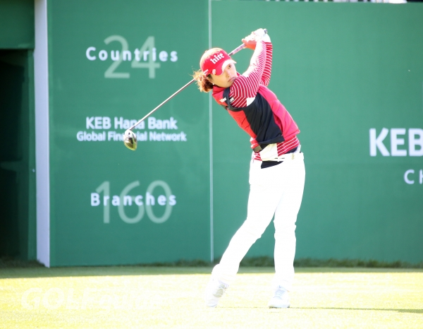 2018 LPGA KEB하나은행챔피언십 1R 고진영 티 샷
