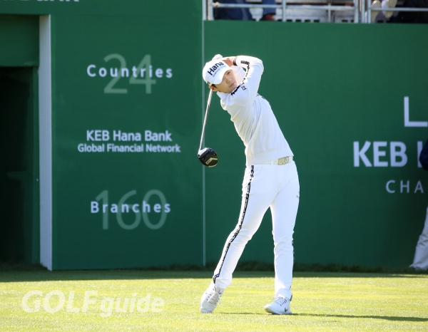 2018 LPGA KEB하나은행챔피언십 1R 박성현 티 샷