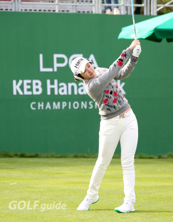 2018 LPGA KEB하나은행챔피언십 1R 박현경 티 샷