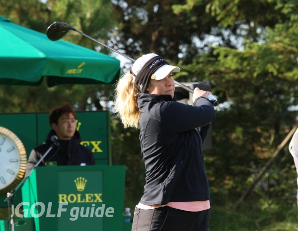 2018 LPGA KEB하나은행챔피언십 1R 브리타니 린시컴 티 샷