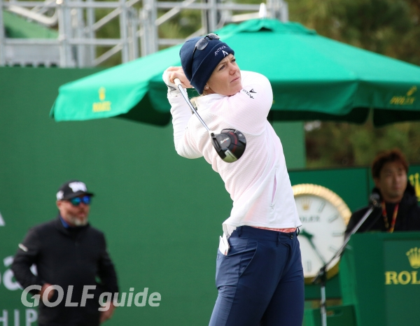 2018 LPGA KEB하나은행챔피언십 1R 에이미 올슨 티 샷