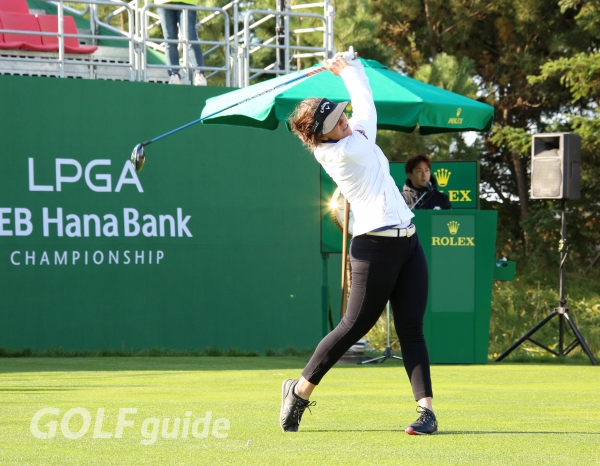 2018 LPGA KEB하나은행챔피언십 1R 엠마 탤리 티 샷