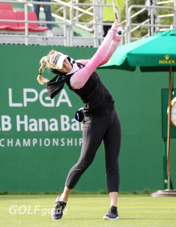 2018 LPGA KEB하나은행챔피언십 1R 제시카 코다 티 샷
