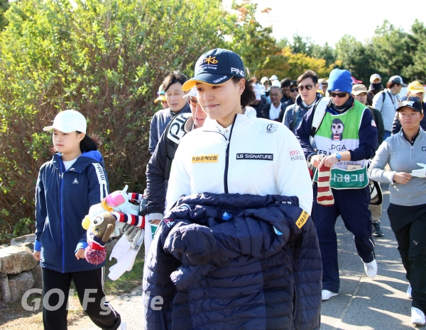 2018 LPGA KEB하나은행챔피언십 1R 전인지