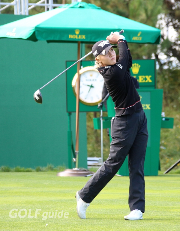 2018 LPGA KEB하나은행챔피언십 1R 리디아 고 티 샷