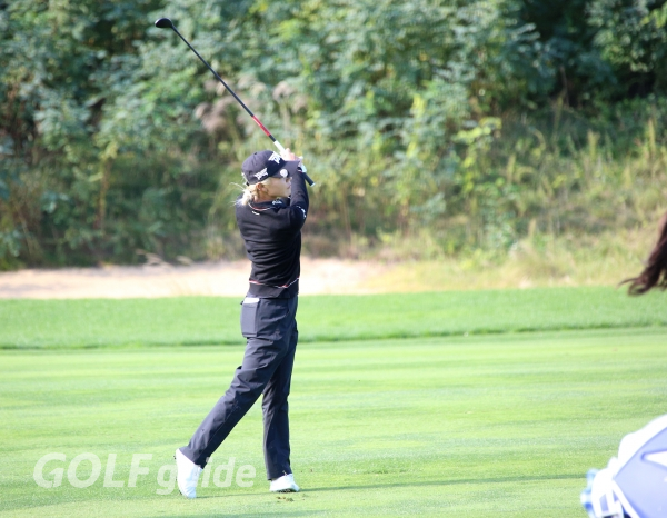 2018 LPGA KEB하나은행챔피언십 1R 리디아 고 두번째 샷