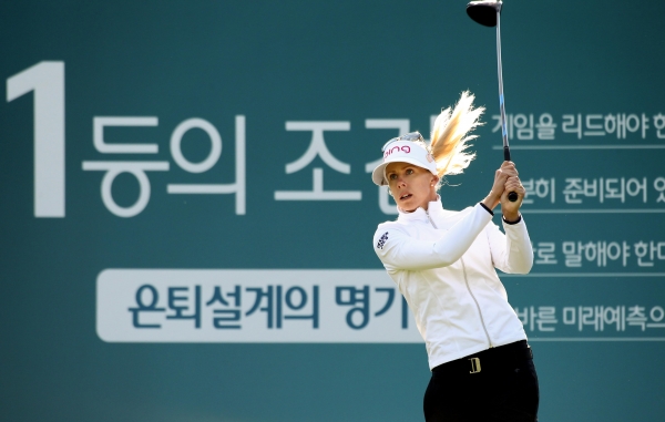 페르닐라 린드베리 10번홀 티 샷