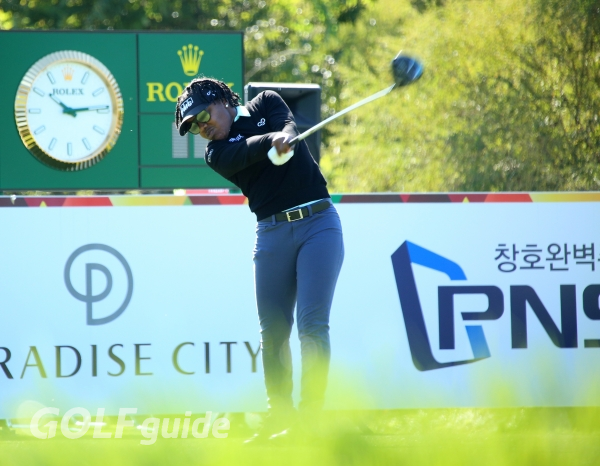 2018 LPGA KEB하나은행챔피언십 2R 10번홀 마리나 스택하우스 티 샷