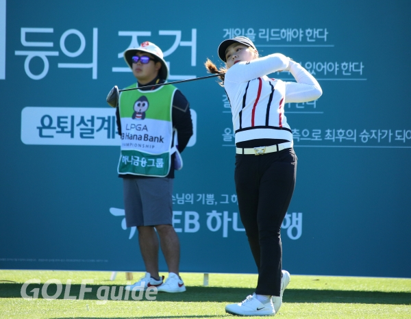 2018 LPGA KEB하나은행챔피언십 2R 10번홀 이소영 티 샷